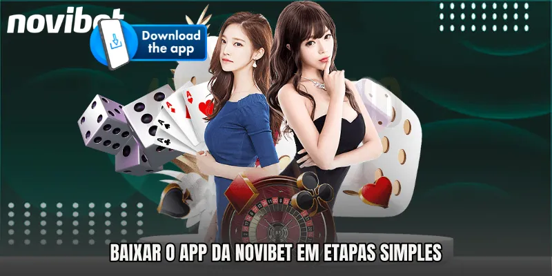 Baixar o App da Novibet em etapas simples