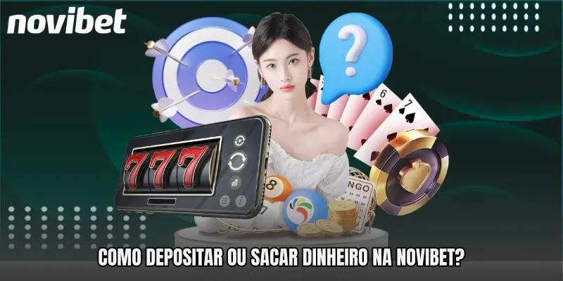 Como depositar ou sacar dinheiro na Novibet? 