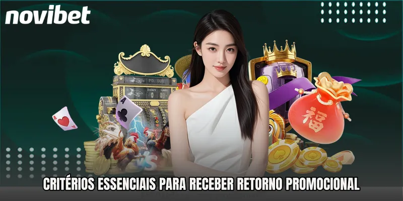 Critérios essenciais para receber retorno promocional