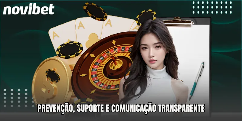 Prevenção, suporte e comunicação transparente