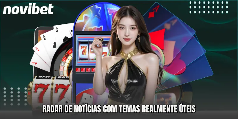 Radar de Notícias com temas realmente úteis