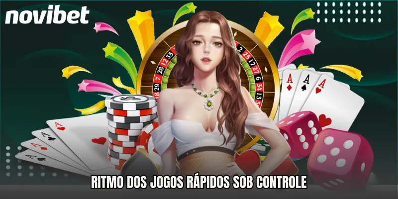 Ritmo dos Jogos Rápidos sob controle