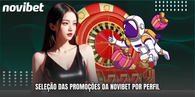 Seleção das Promoções da Novibet por perfil