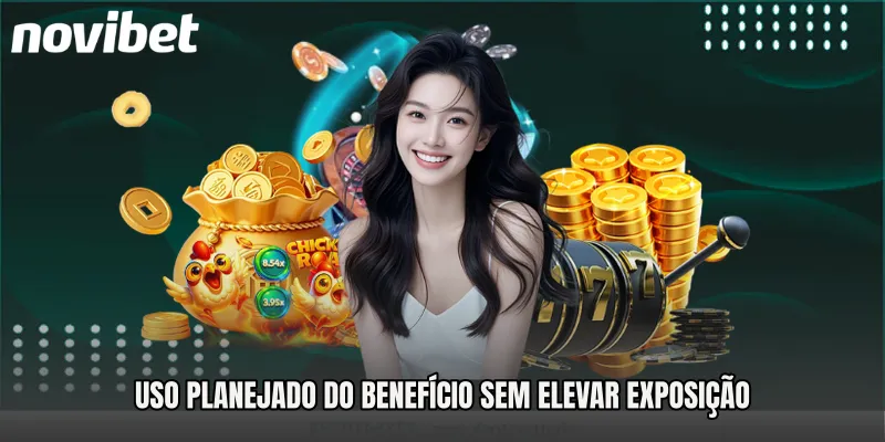 Uso planejado do benefício sem elevar exposição