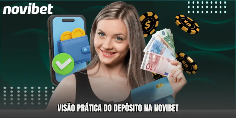 Visão prática do Depósito na Novibet